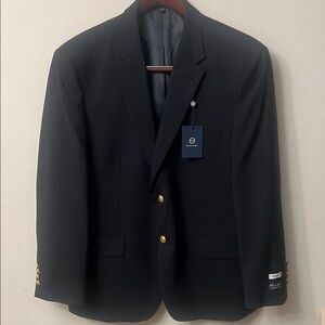 Jos. A. Bank Black and Gold Sport Coat Classic Fit 314